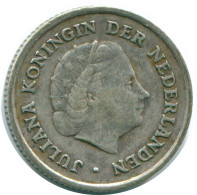 1/10 GULDEN 1960 NETHERLANDS ANTILLES SILVER Colonial Coin #NL12318.3.U.A - Antilles Néerlandaises