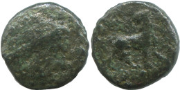 HORSE Antike Authentische Original GRIECHISCHE Münze 0.8g/10mm #SAV1414.11.D.A - Greek