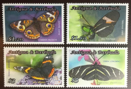 Antigua 2010 Butterflies MNH - Mariposas