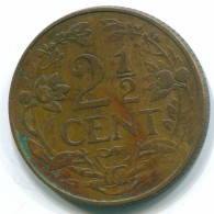 2 1/2 CENT 1965 CURACAO NEERLANDÉS NETHERLANDS Bronze Colonial Moneda #S10203.E.A - Curaçao