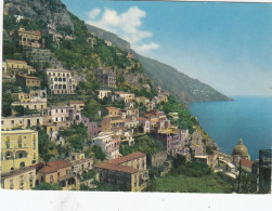 POSITANO-SALERNO-3 CARTOLINE VERA FOTOGRAFIA-VIAGGIATE--1968--1970--1980 - Salerno