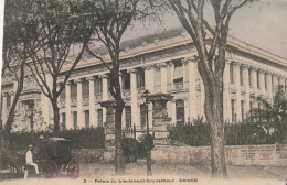 NE 13- VIET NAM - SAIGON - PALAIS DU LIEUTENANT GOUVERNEUR - CARTE COLORISEE - 2 SCANS - Viêt-Nam