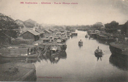 NE 13- COCHINCHINE - CHOLON - VUE DE L' ARROYO CHINOIS - 2 SCANS  - Vietnam