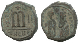 PHOCAS FOLLIS AUTHENTIC ORIGINAL ANCIENT BYZANTINE Coin 10.3g/28mm #AA517.19.U.A - Bizantine