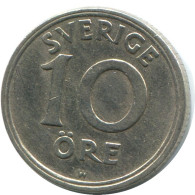 10 ORE 1921 SCHWEDEN SWEDEN Münze #AD125.2.D.A - Svezia