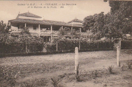 NE 16- GUINEE - A.O.F - CONAKRY - KONAKRY - LA DIRECTION ET LE BUREAU DE LA POSTE - 2 SCANS - Guinea Francesa