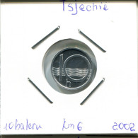 10 HELLER 2002 CZECH REPUBLIC Coin #AP714.2.U.A - República Checa