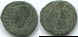 LATE ROMAN IMPERIO Follis Antiguo Auténtico Roman Moneda 1.5g/14mm #ANT2128.7.E.A - El Bajo Imperio Romano (363 / 476)
