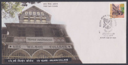 Inde India 2007 FDC The Wilson College, Education, Knowledge, First Day Cover - Other & Unclassified