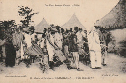 NE 17 - COTE D' IVOIRE  - DABAKALA - FETE INDIGENE  - 2 SCANS - Côte-d'Ivoire