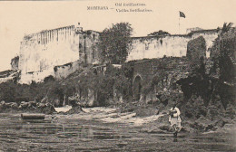 NE 17 - KENYA - MOMBASA - VIEILLES FORTIFICATIONS  - 2 SCANS - Kenya