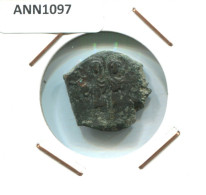 AUTHENTIC ORIGINAL ANCIENT BYZANTINE Ancient Coin 6.1g/21mm #ANN1097.17.U.A - Bizantinas