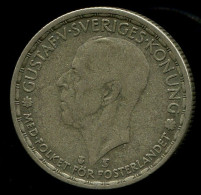 1 KRONA 1946 SWEDEN SILVER Coin #W10422.10.U.A - Suecia
