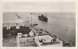 NE 20- EGYPTE - EGYPT -  PORT SAID - CASINO AND BREAKWATER - CASINO ET MOLE - 2 SCANS - Port Said