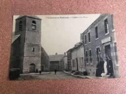 TAISNIERES-EN-THIERACHE "L'Eglise Et La Place" - Other & Unclassified