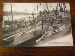 CPA - Nantes (44) - Vue De Détail De Contre Torpilleurs Dans Le Port - 1918 - SUP (HV 43) - Nantes