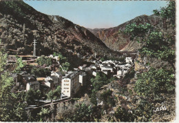 NE 23 - VALLS D' ANDORRA - LES ESCALDES - VISTA PARCIAL - VUE PARTIELLE A L' ARRIVEE D' ENCAMP - 2 SCANS - Andorre