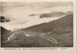 NE 23 - VALLS D' ANDORRA - PAS DE LA CASA , PRES DEL COLL D' ENVALIRA - 2 SCANS - Andorre