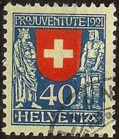 Schweiz Suisse 1921: Kaiser & Tell Zu WI 20 Mi 174 Yv 187 Mit Eck-Stempel Von FÄLLANDEN (Zu CHF 90.00) - Oblitérés