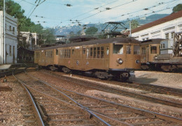 TRAIN RAILWAY Transport Vintage Postcard CPSM #PAA775.A - Treinen