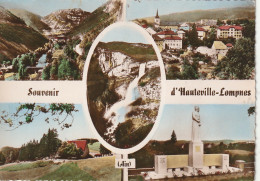 OP 1-(01) SOUVENIR D' HAUTEVILLE LOMPNES - CARTE MULTIVUES COULEURS - 2 SCANS - Hauteville-Lompnes