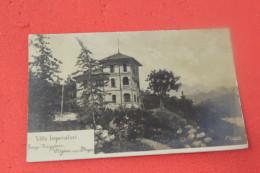 VCO Lago Maggiore Alpino Sopra Stresa La Villa Imperatori Foto Calchi 1912 - Verbania