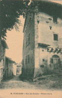 OP 1- (01) PEROUGES - RUE DES RONDES -  MAISON CAZIN - 2 SCANS - Pérouges