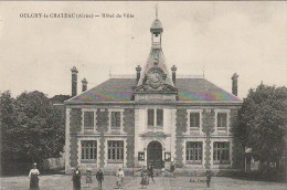 OP 2-(02) OULCHY LE CHATEAU - HOTEL DE VILLE - ANIMATION - 2 SCANS - Other & Unclassified