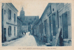 OP 2-(02) ARCY SAINTE RESTITUE - RUE DE BUSSY - 2 SCANS - Other & Unclassified