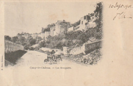 OP 2-(02) COUCY LE CHATEAU - LES REMPARTS  - AUTOMOBILE - 2 SCANS - Other & Unclassified