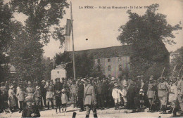 OP 3-(02) LA FERE - SALUT AU MONUMENT-  14 JUILLET 1924 - 2 SCANS - Other & Unclassified