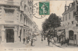 OP 4-(03) VICHY - LA RUE DE NIMES - SOCIETE GENERALE - COMMERCES - ANIMATION - 2 SCANS - Vichy