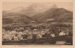 OP 6-(04) BARCELONNETTE - VUE GENERALE , PAIN DE SUCRE ET CHAPEAU DE GENDARME  - 2 SCANS - Barcelonnette