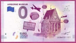 0-Euro UEBW 2018-2  AIRBORNE MUSEUM - Privéproeven