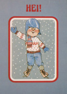 NIÑOS HUMOR Vintage Tarjeta Postal CPSM #PBV294.A - Cartoline Umoristiche
