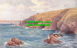 R548890 Newquay. Smugglers Cave. C. W. Faulkner. Series No. 5980 - Welt