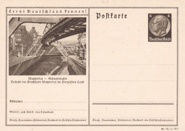 Wuppertal Schwebebahn - Bildpostkarte 1934 - Mint Tramway - Briefkaarten