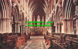 R548894 Lichfield Cathedral. The Choir. Photochrom. Celesque Series - Welt