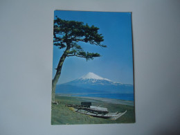 JAPAN  POSTCARDS   MOUNTAINS  BOATS     FOR MORE PURHASES 10% DISCOUNT - Andere & Zonder Classificatie