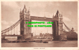 R549220 Tower Bridge. Tuck. Gravure Postcard London - Andere & Zonder Classificatie