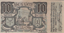 10 HELLER 1920 Stadt ZELL AN DER YBBS Niedrigeren Österreich Notgeld #PE108 - Lokale Ausgaben