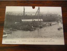 CPA - Nantes (44) - Les Chantiers Constructions Navales Loire - 1910 - TTB (HV 49) - Nantes