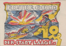 10 PFENNIG 1922 Stadt LAAGE Mecklenburg-Schwerin DEUTSCHLAND Notgeld #PJ147 - Lokale Ausgaben