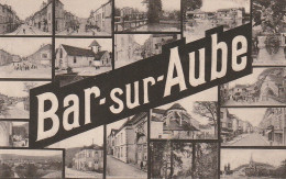 OP 16-(10) BAR SUR AUBE - CARTE MULTIVUES - TAMPON DEPOT D' ECLOPES DE BAR SUR AUBE - 2 SCANS - Bar-sur-Aube