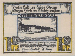 10 PFENNIG 1922 Stadt GRAAL Mecklenburg-Schwerin UNC DEUTSCHLAND Notgeld #PI861 - Lokale Ausgaben