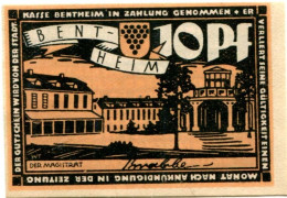 10 PFENNIG 1921 Stadt BENTHEIM Hanover DEUTSCHLAND Notgeld Papiergeld Banknote #PL595 - [11] Local Banknote Issues