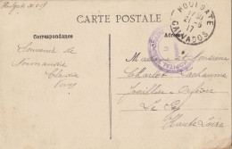 CALVADOS CP 1917 HOULGATE FM HOPITAL TEMPORAIRE HOULGATE - WW I