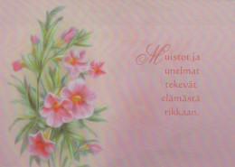 FLOWERS Vintage Ansichtskarte Postkarte CPSM #PAS699.DE - Blumen