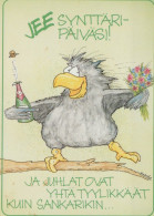 VOGEL Tier Vintage Ansichtskarte Postkarte CPSM #PAN113.DE - Vögel