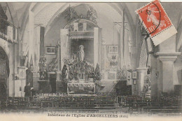 OP 18-(11) INTERIEUR DE L' EGLISE D' ARGELIERS  ( ARGELLIERS ) - 2 SCANS - Otros & Sin Clasificación